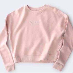 Aeropostale Embroidered Pink Crew XS